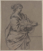 F 028
<br/>
Salome met het hoofd van Johannes de Doper
<br/>
<em>Cortona, Pietro da (1596-1669)</em>